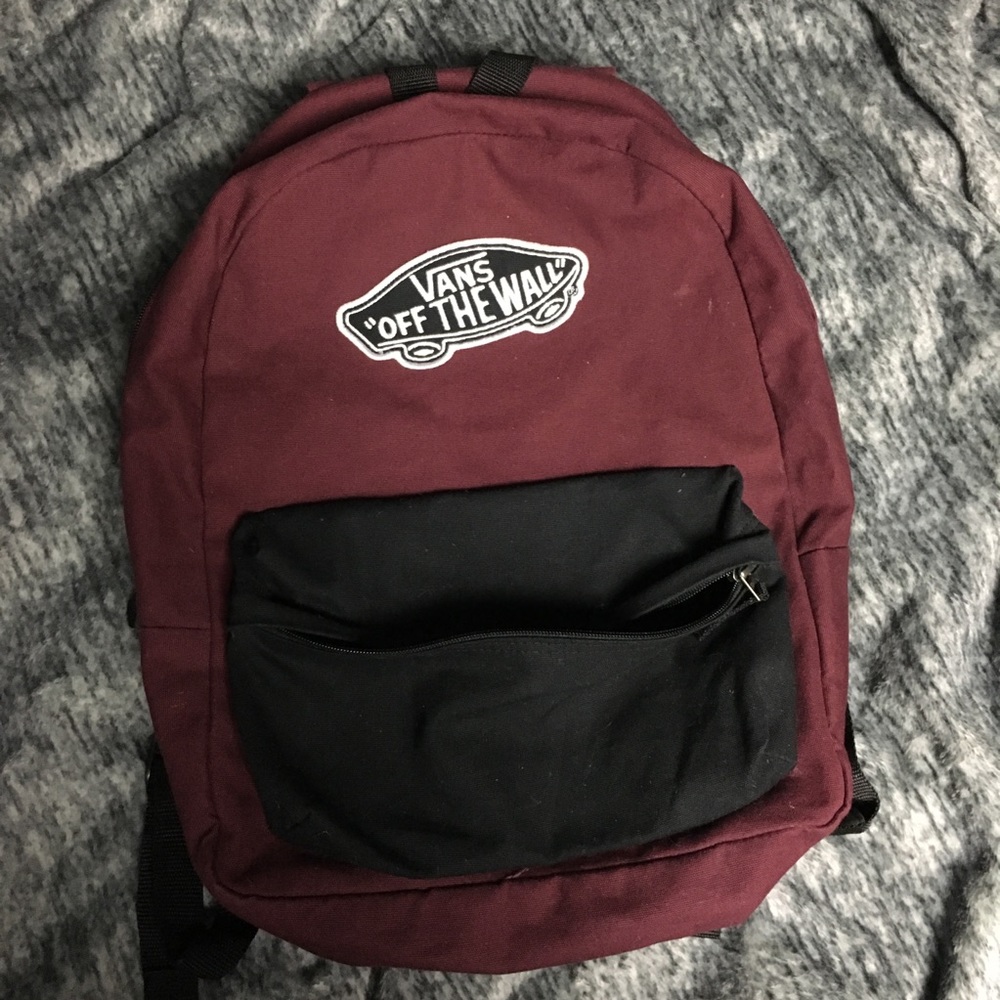 Vans Backpack Maroon